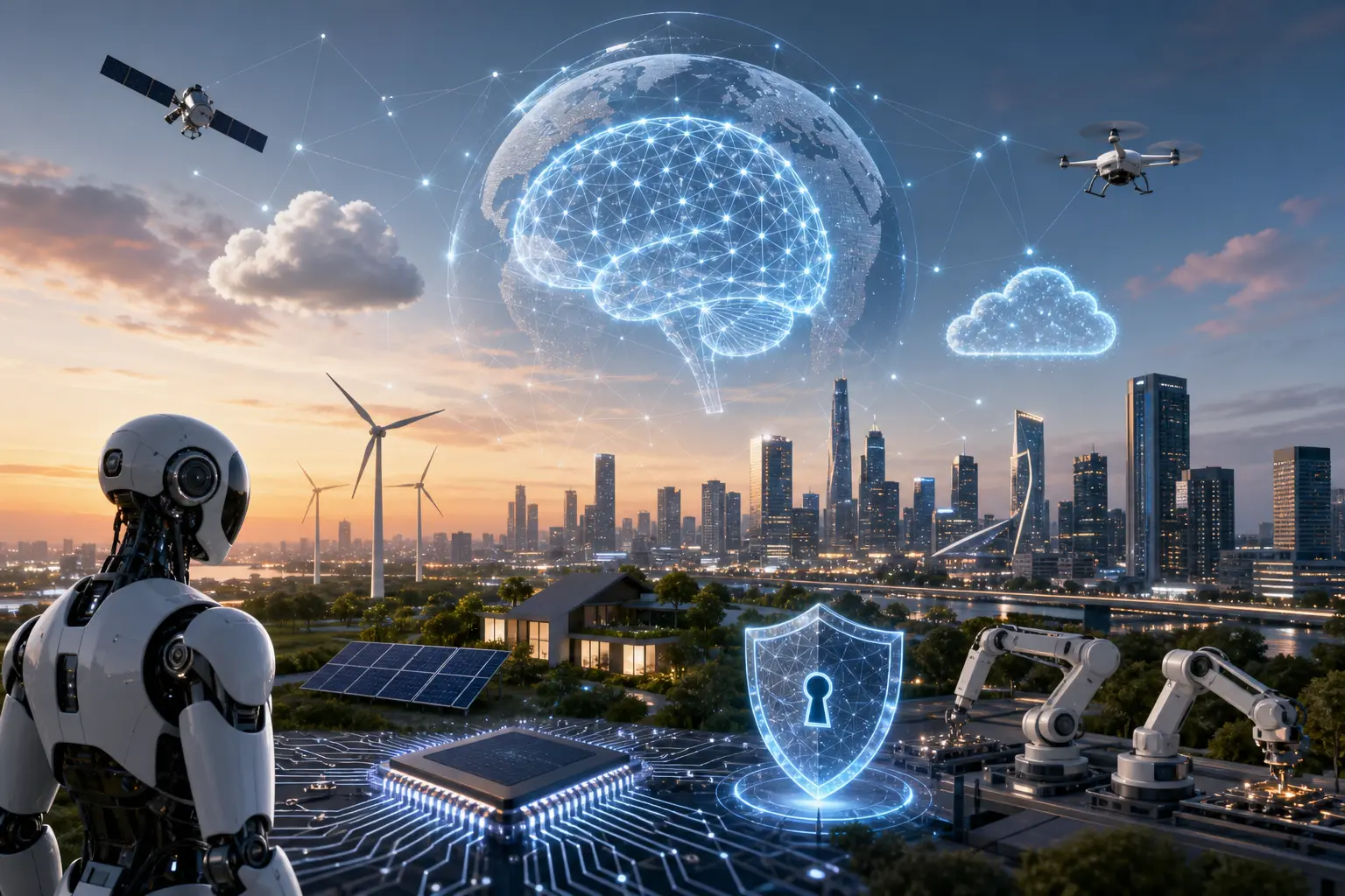 Технології та інновації: атлас AI, хмар, чипів, кібербезпеки, роботів і deep tech