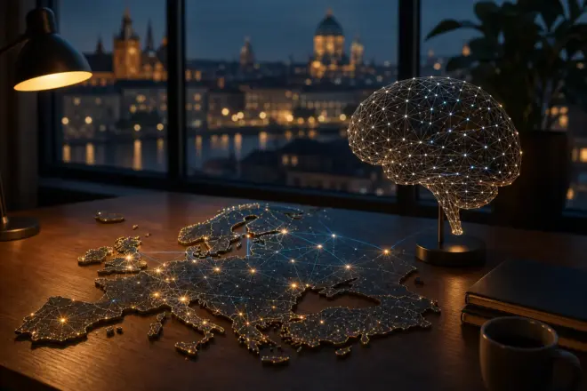 Карта AI-екосистеми Європи: Mistral AI, Aleph Alpha, Stability AI і дослідницькі центри
