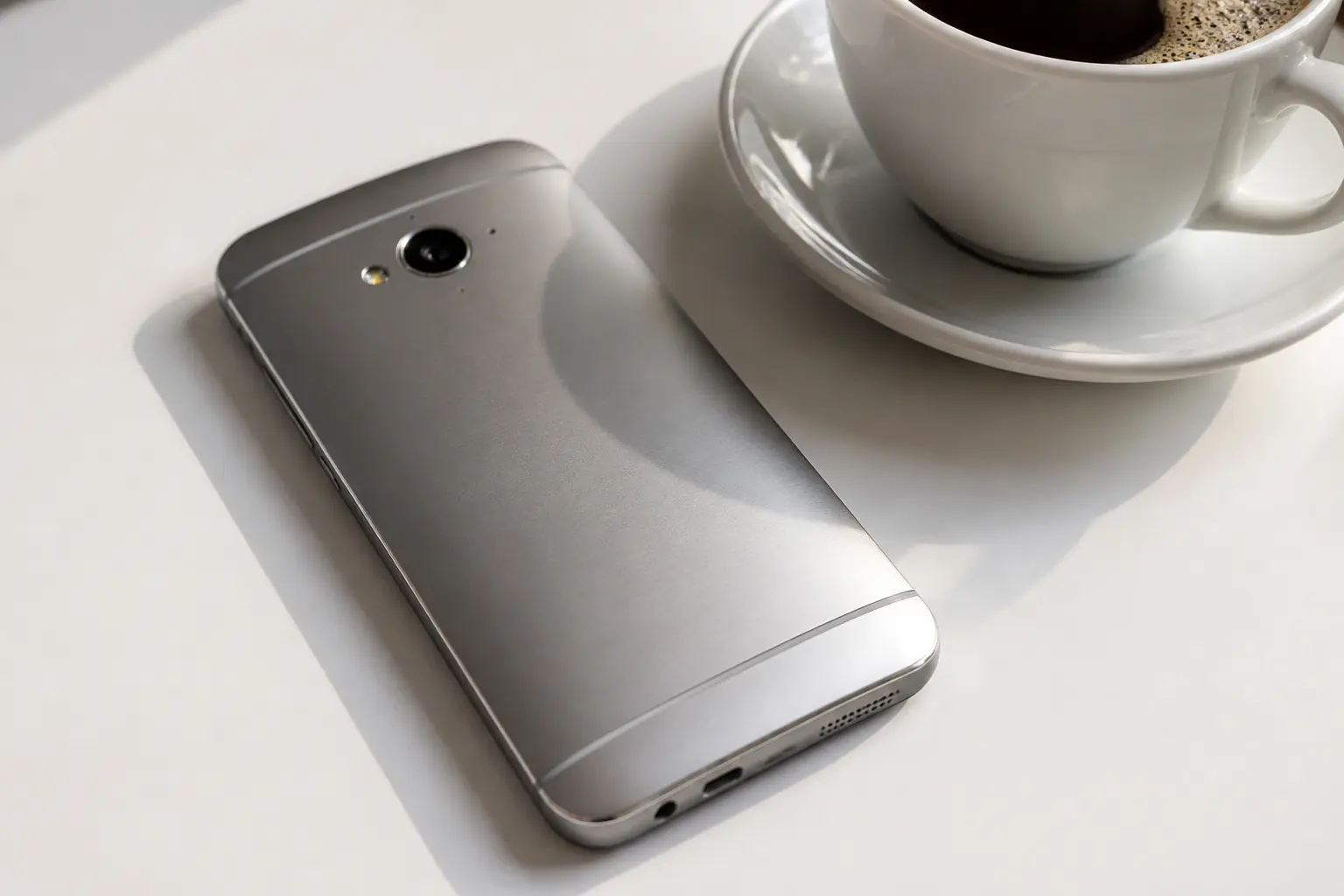 Смартфон HTC One з металевим корпусом