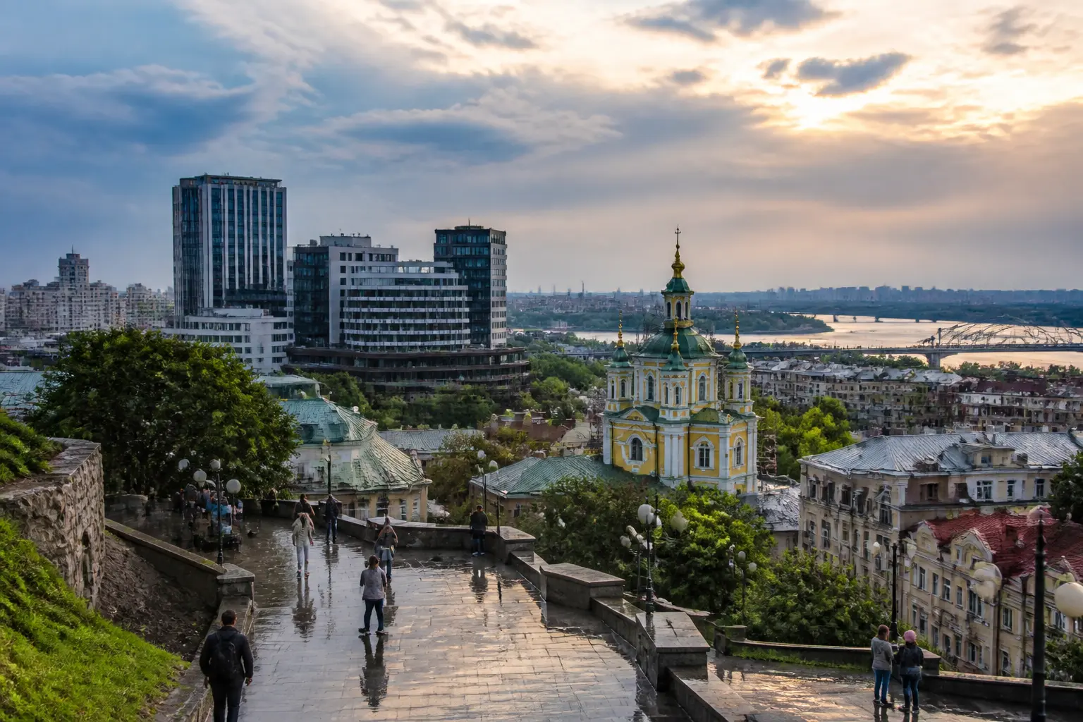 Панорама Киева — одного из центров украинской IT-отрасли
