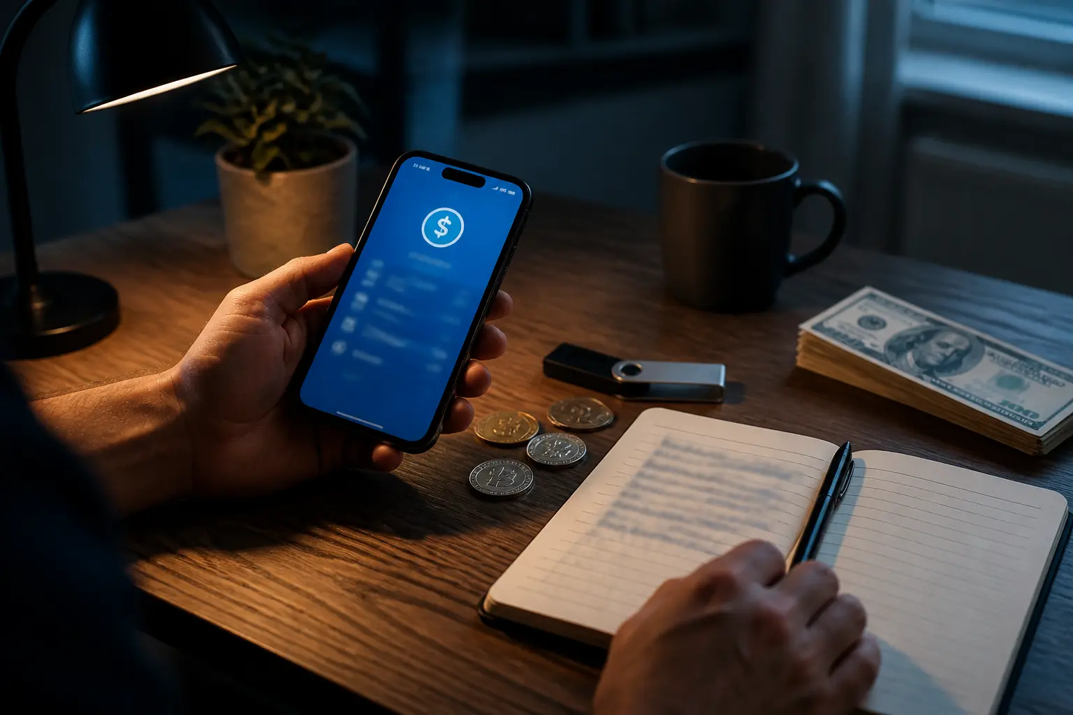 Практичний робочий простір для початку роботи з криптовалютним гаманцем