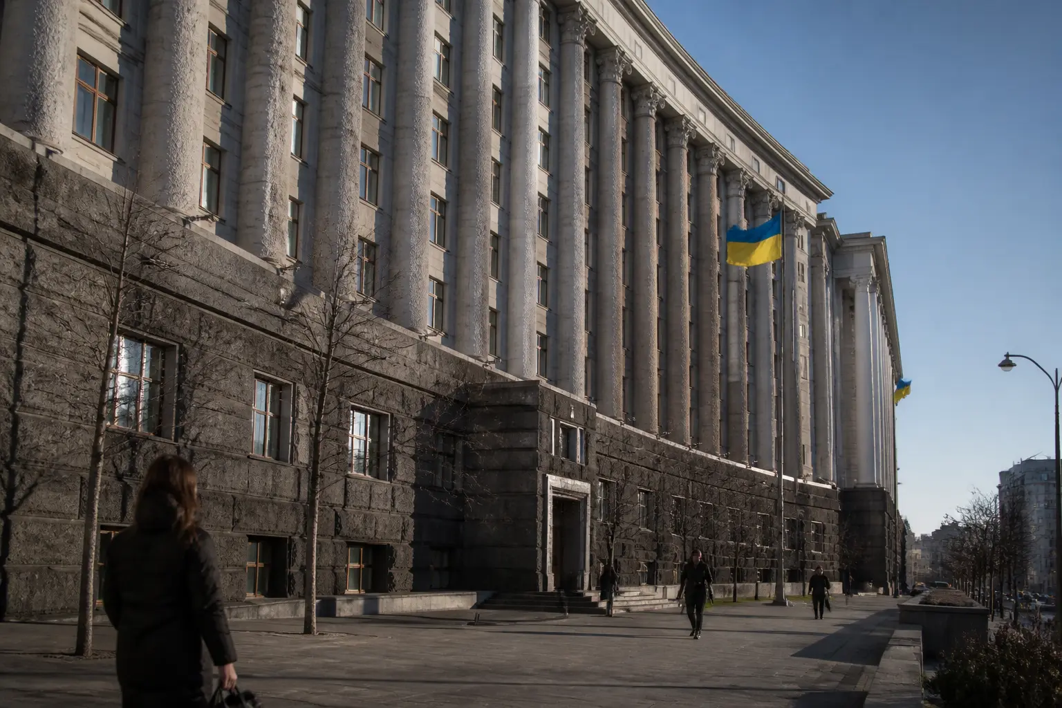 Будівля державної установи в Україні, де працює статистична служба