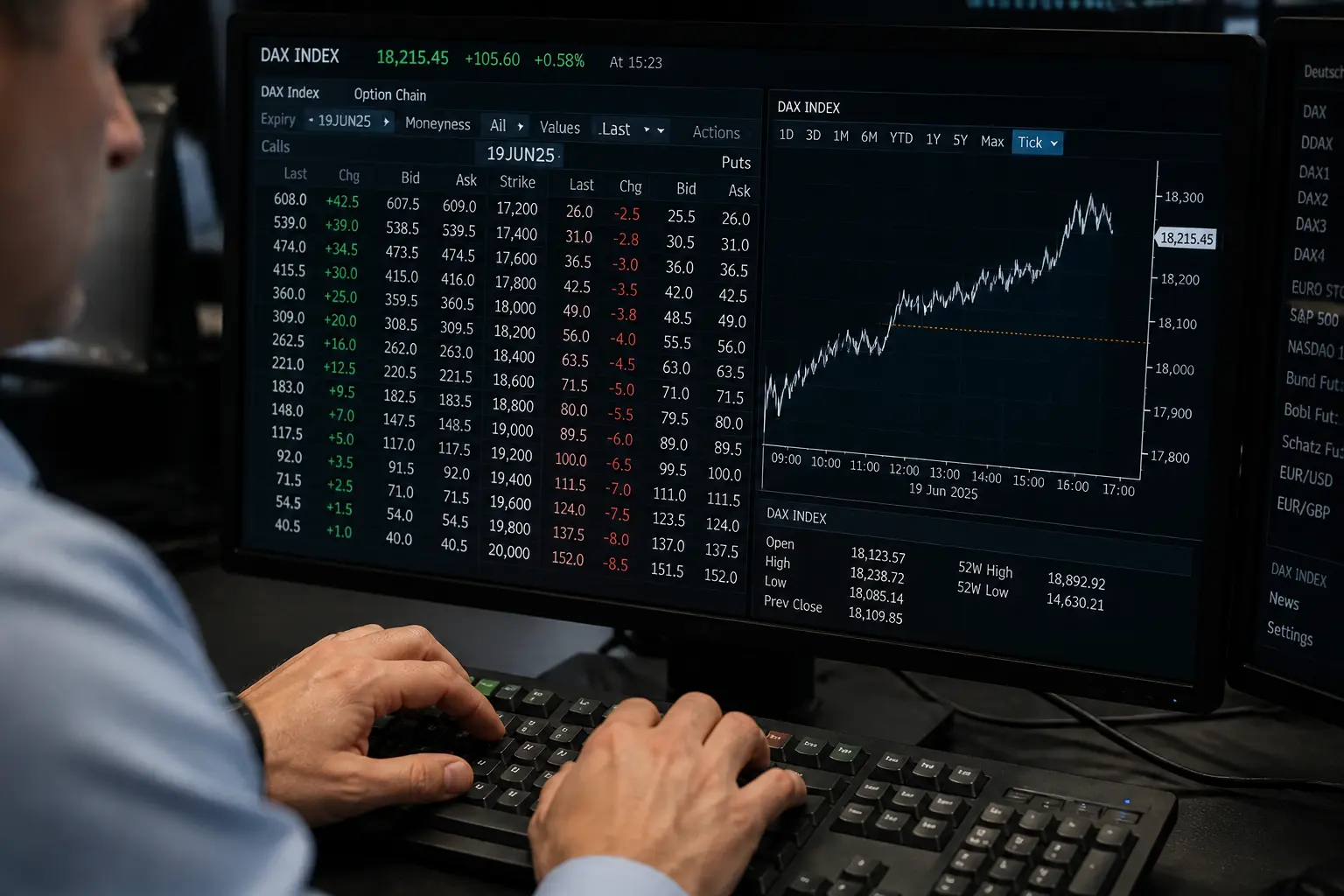 Концептуальна редакційна ілюстрація інфраструктури Deutsche Börse: deutsche borse 3