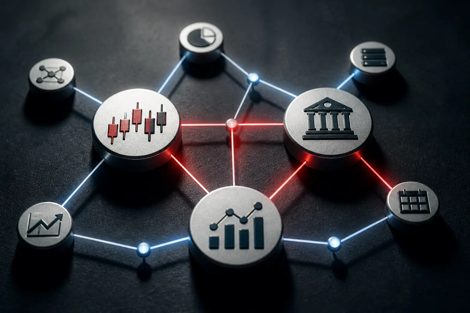 Концептуальна редакційна ілюстрація інфраструктури Deutsche Börse: deutsche borse 6