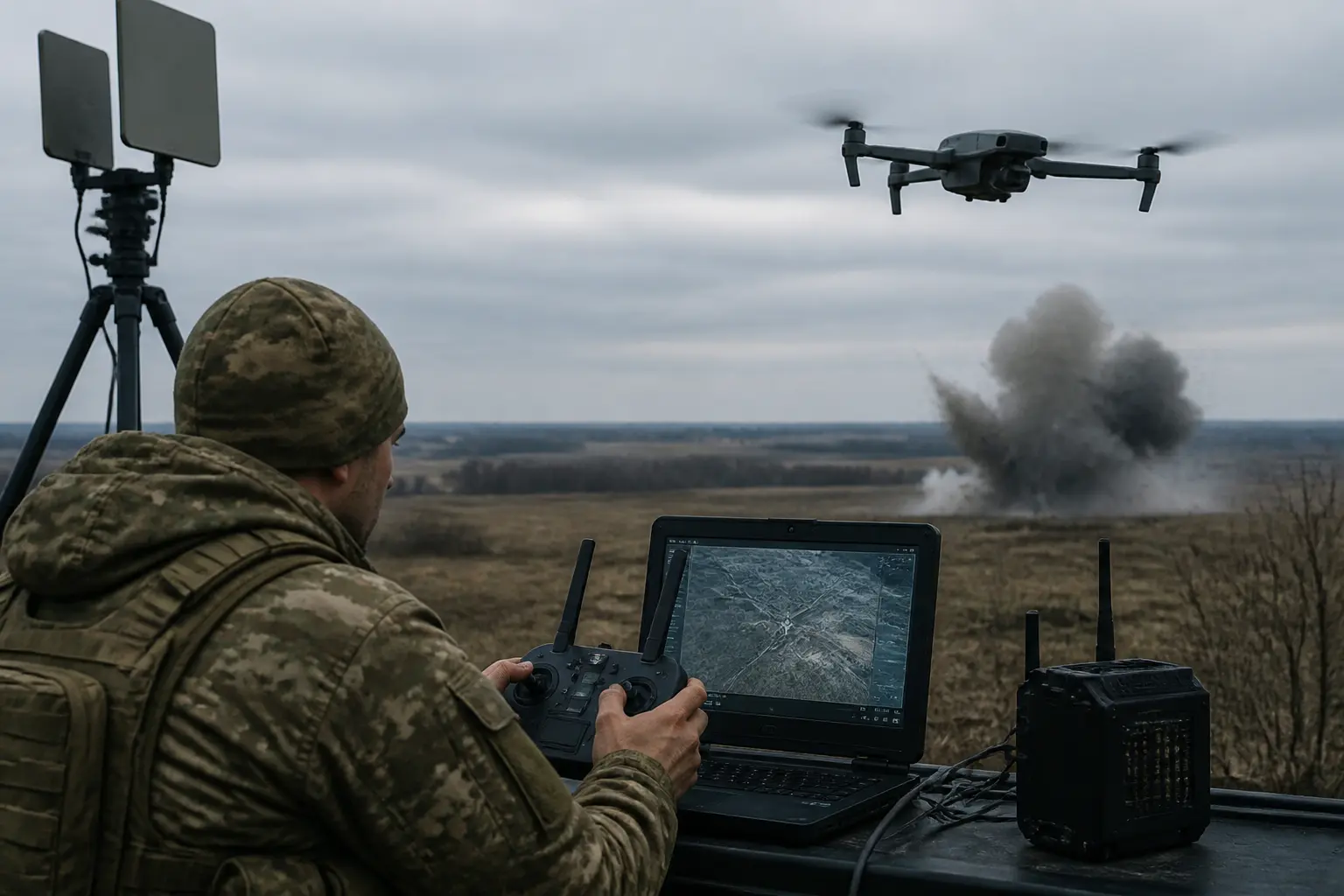 Оборонна роль drones: від розвідки до ударних систем