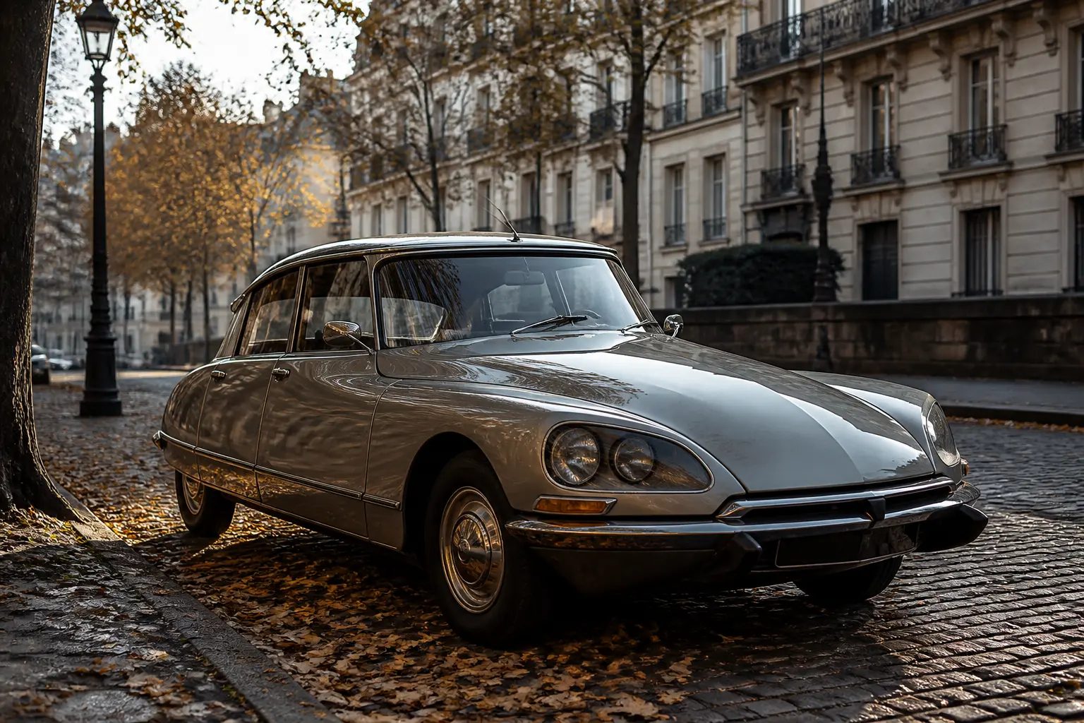 Класичний Citroën DS 1955 року на вулиці Парижа