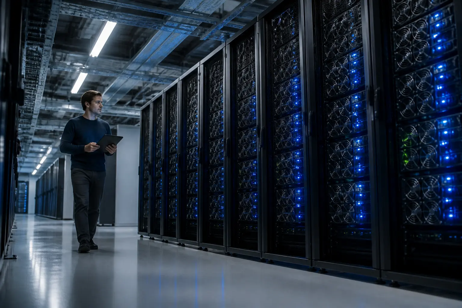 Вычислительный кластер xAI для тренировки моделей искусственного интеллекта