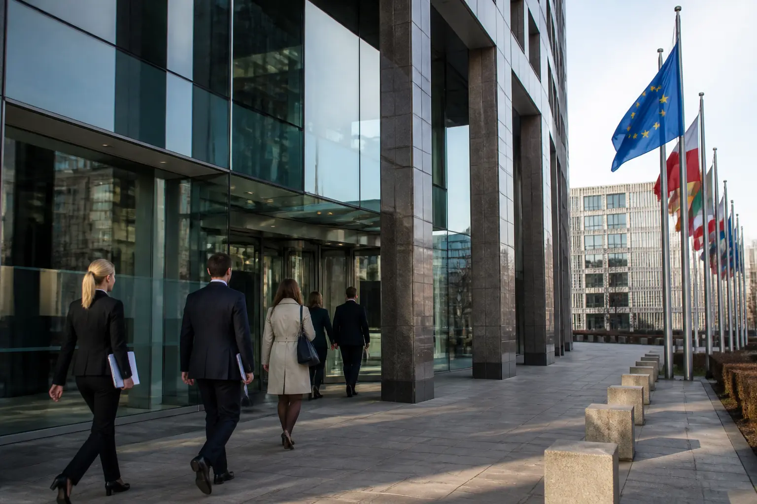 Будівля європейської статистичної установи в Люксембурзі
