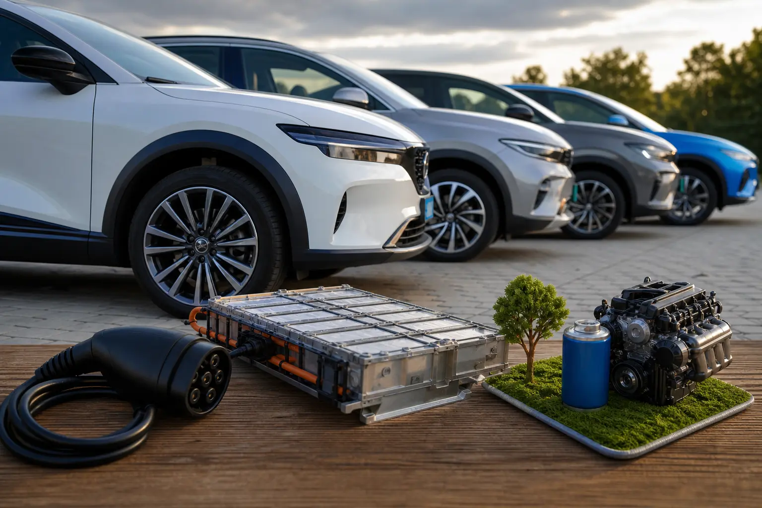 Автомобільні абревіатури простими словами: EV, BEV, PHEV, HEV, EREV, ICE, SUV