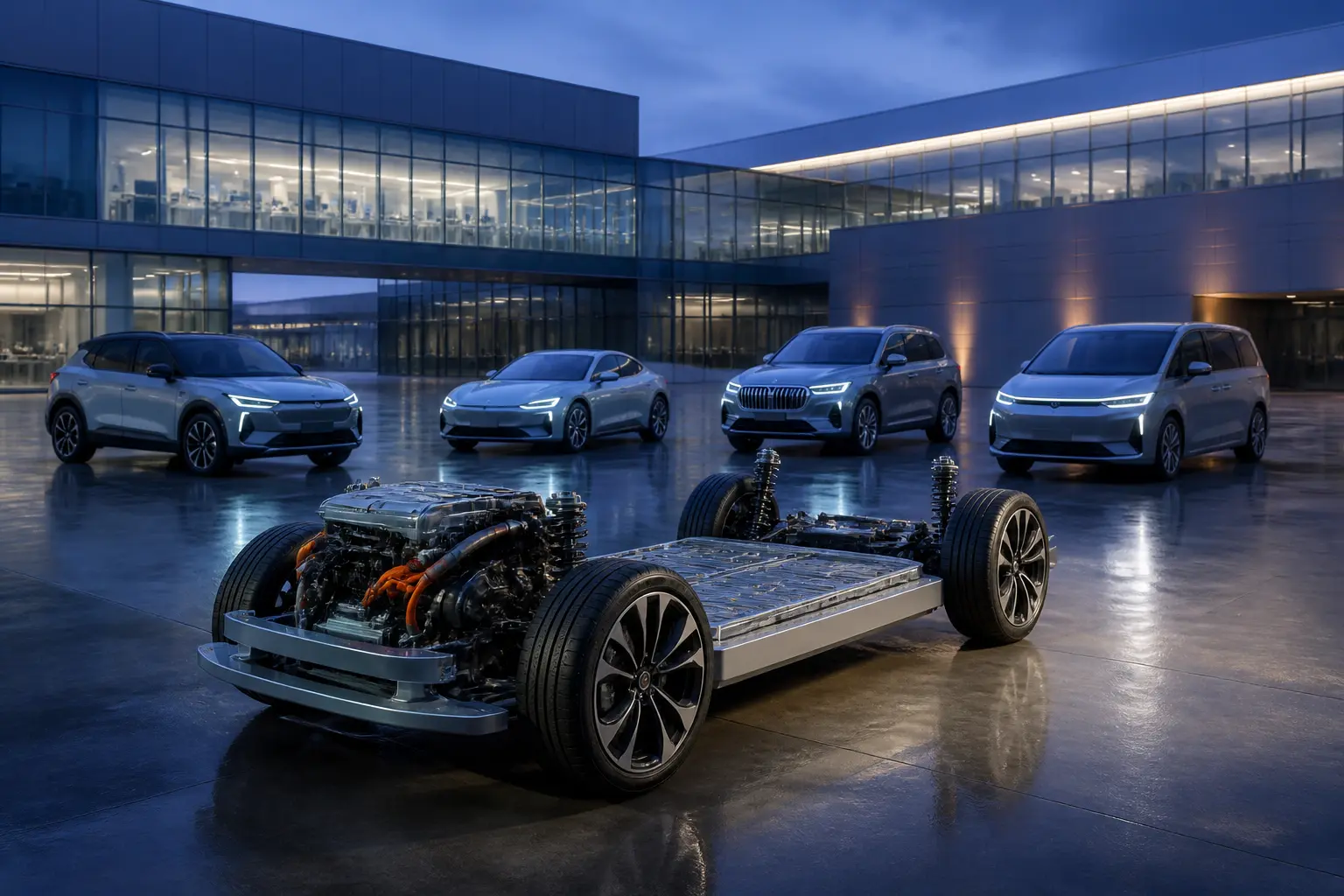Общая автомобильная платформа Geely Holding