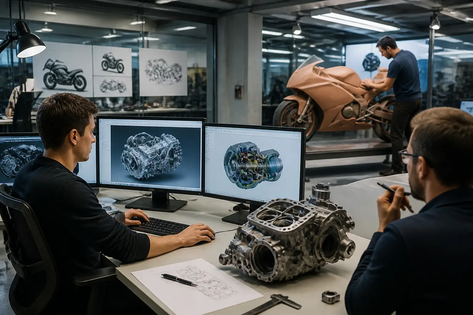 Современный центр исследований и разработок Hero MotoCorp