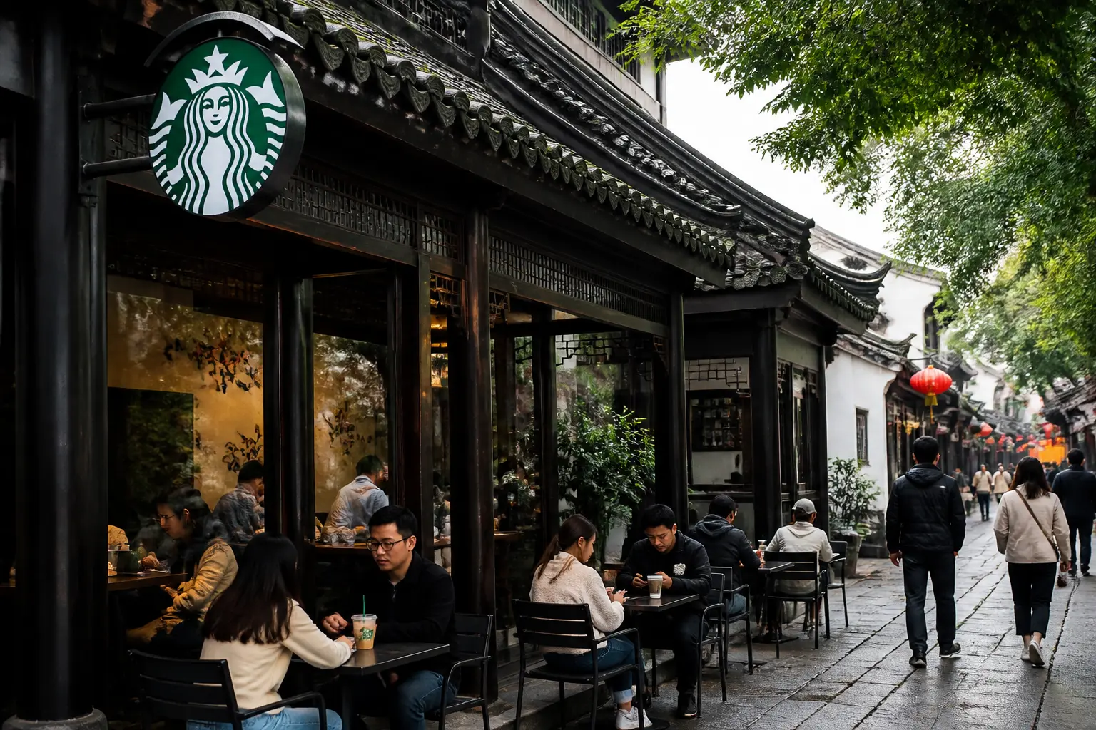 Starbucks у Китаї, адаптований до місцевої культури