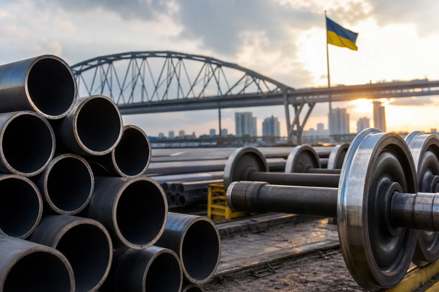Інтерпайп: як українська промислова компанія працює з трубами і залізничними колесами