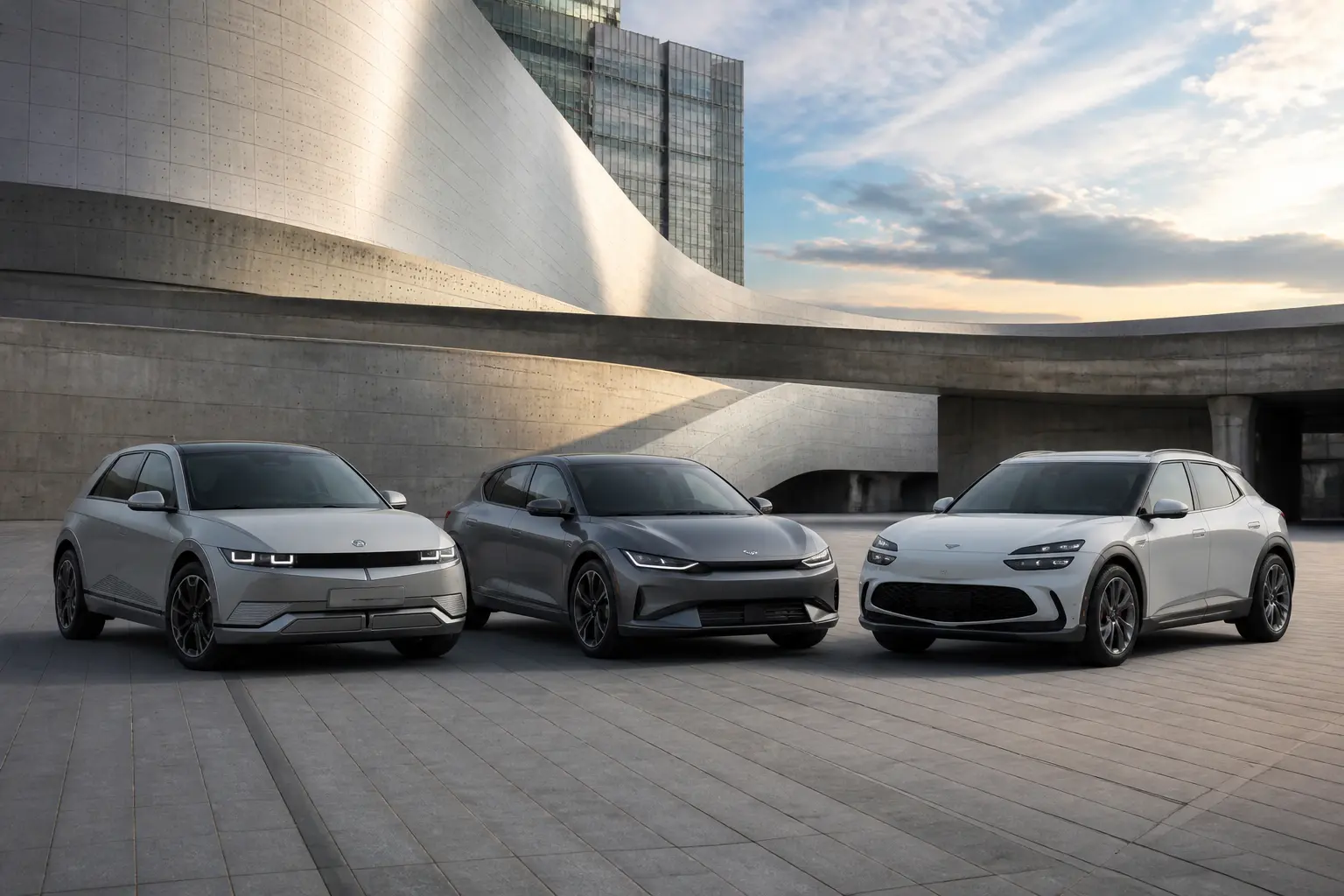 Електромобілі Hyundai, Kia та Genesis на спільній платформі