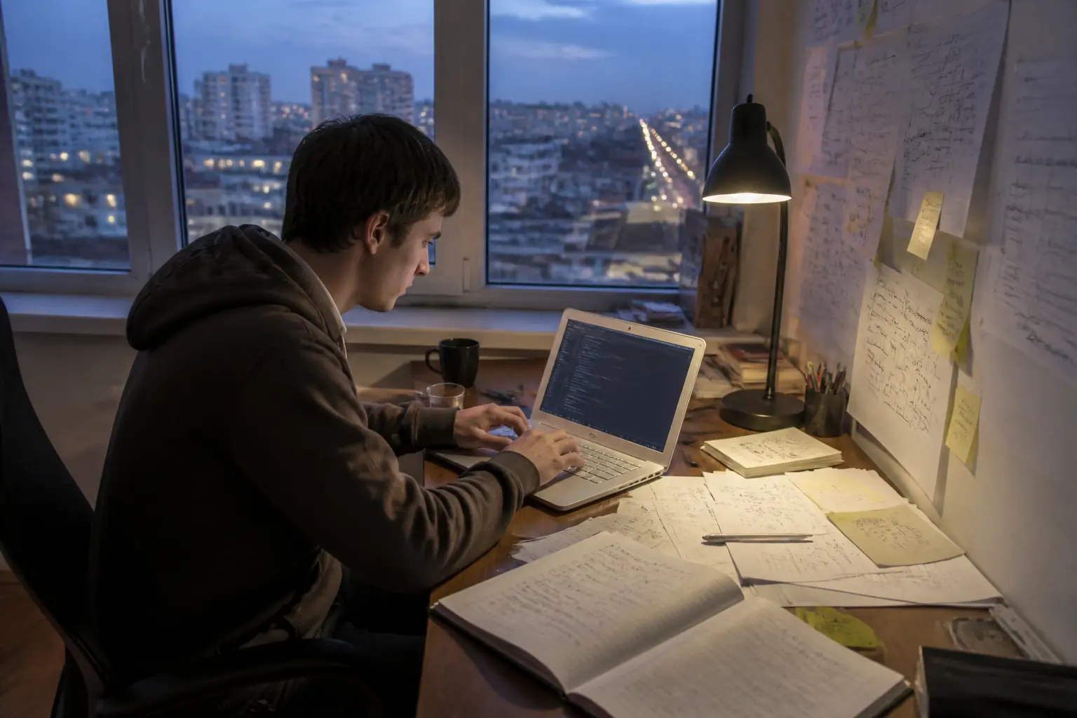 Засновник MacPaw за роботою на початку шляху