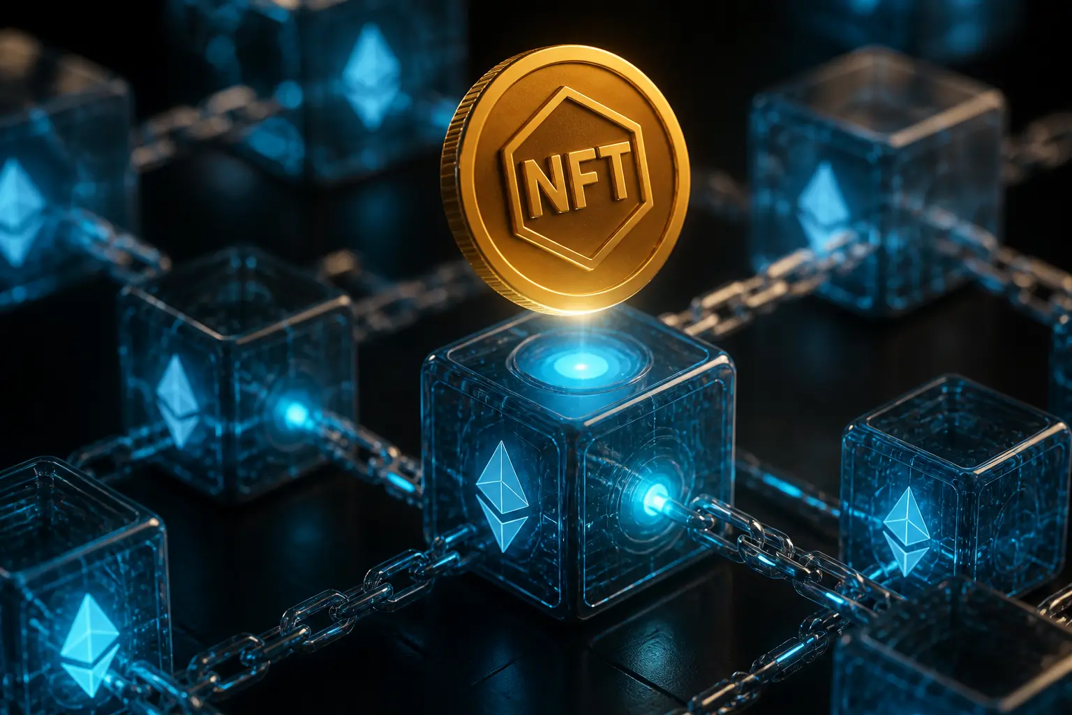 Концепция NFT-токена в блокчейн-сети