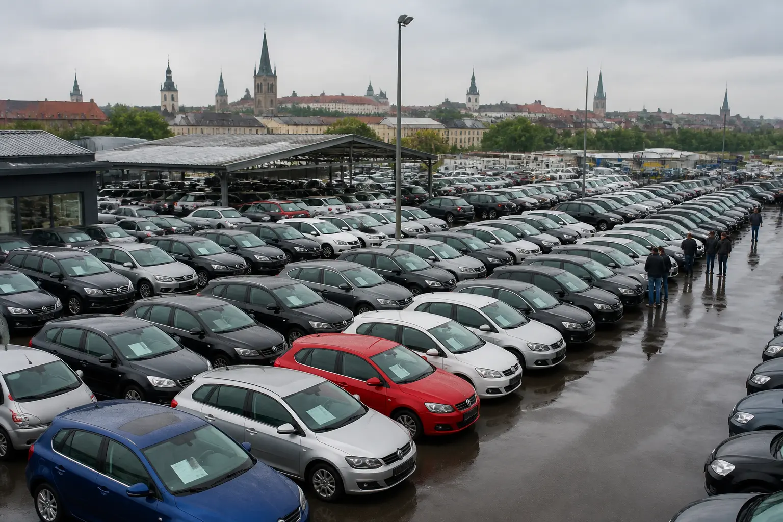 Великий європейський автопарк з уживаними автомобілями