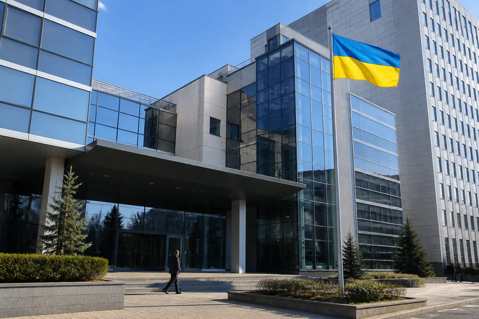 Офисное здание государственной энергетической компании в Киеве