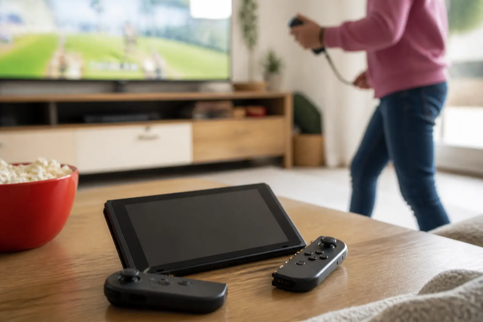Гібридна ігрова консоль у домашній вітальні — підхід Nintendo до апаратного забезпечення