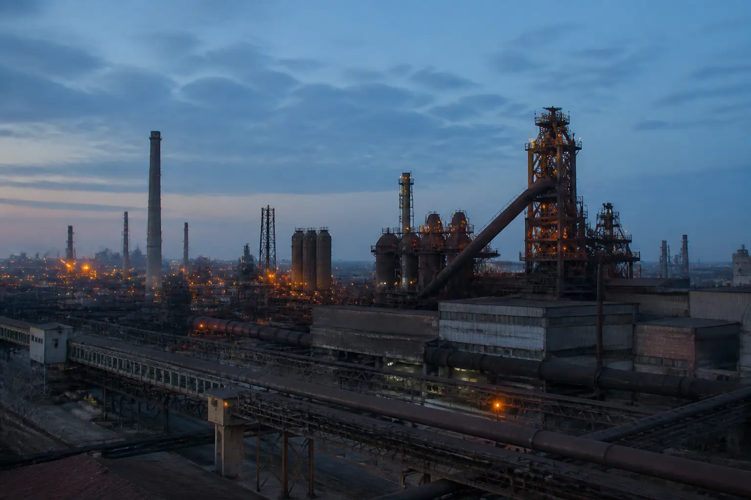 Промисловий металургійний завод української області