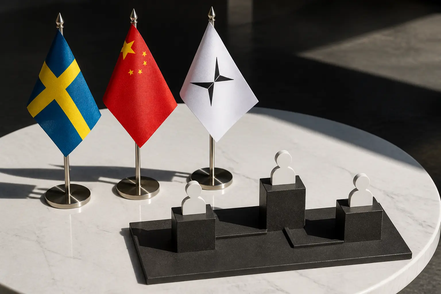 Сучасна скляна штаб-квартира автомобільної компанії у скандинавському місті