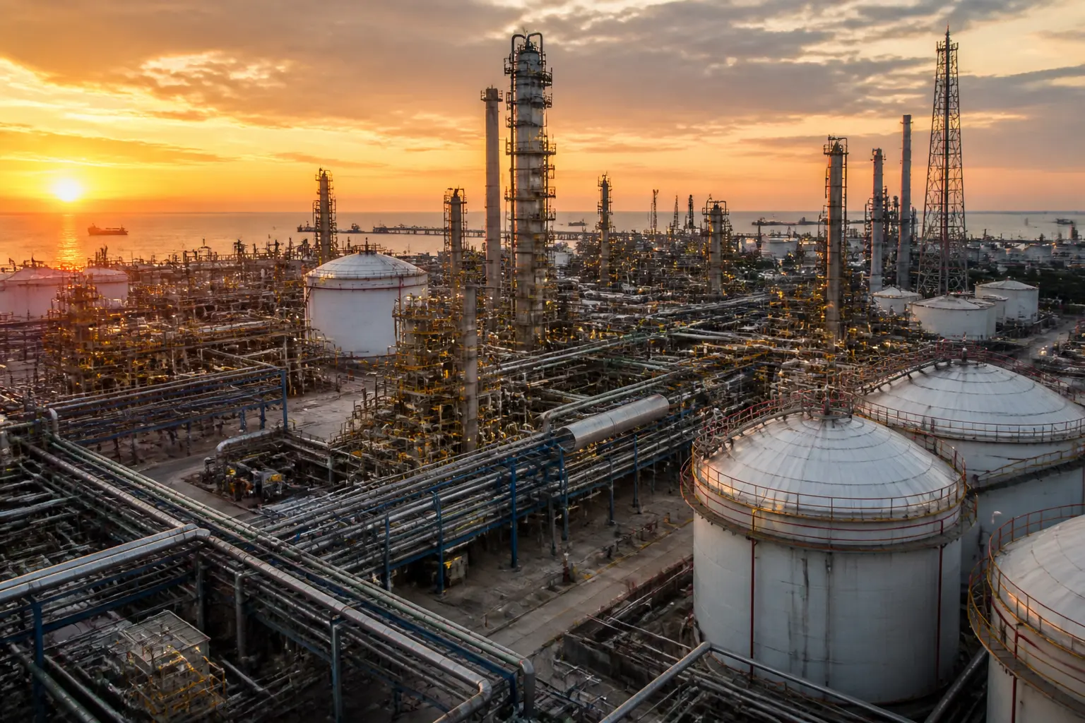 Великий прибережний нафтопереробний комплекс у Гуджараті