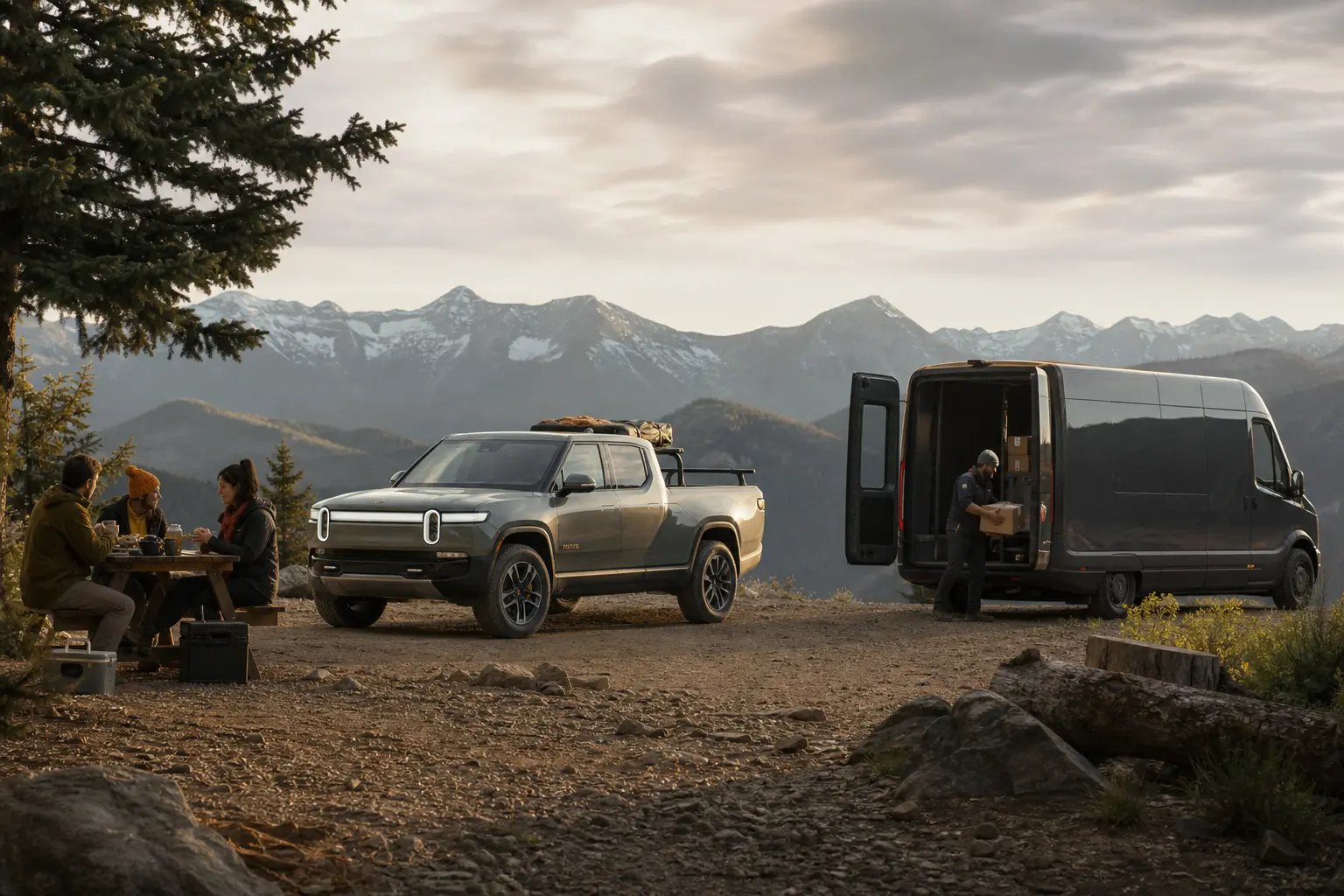 Rivian: як електропікапи і комерційні фургони стали основою бренду