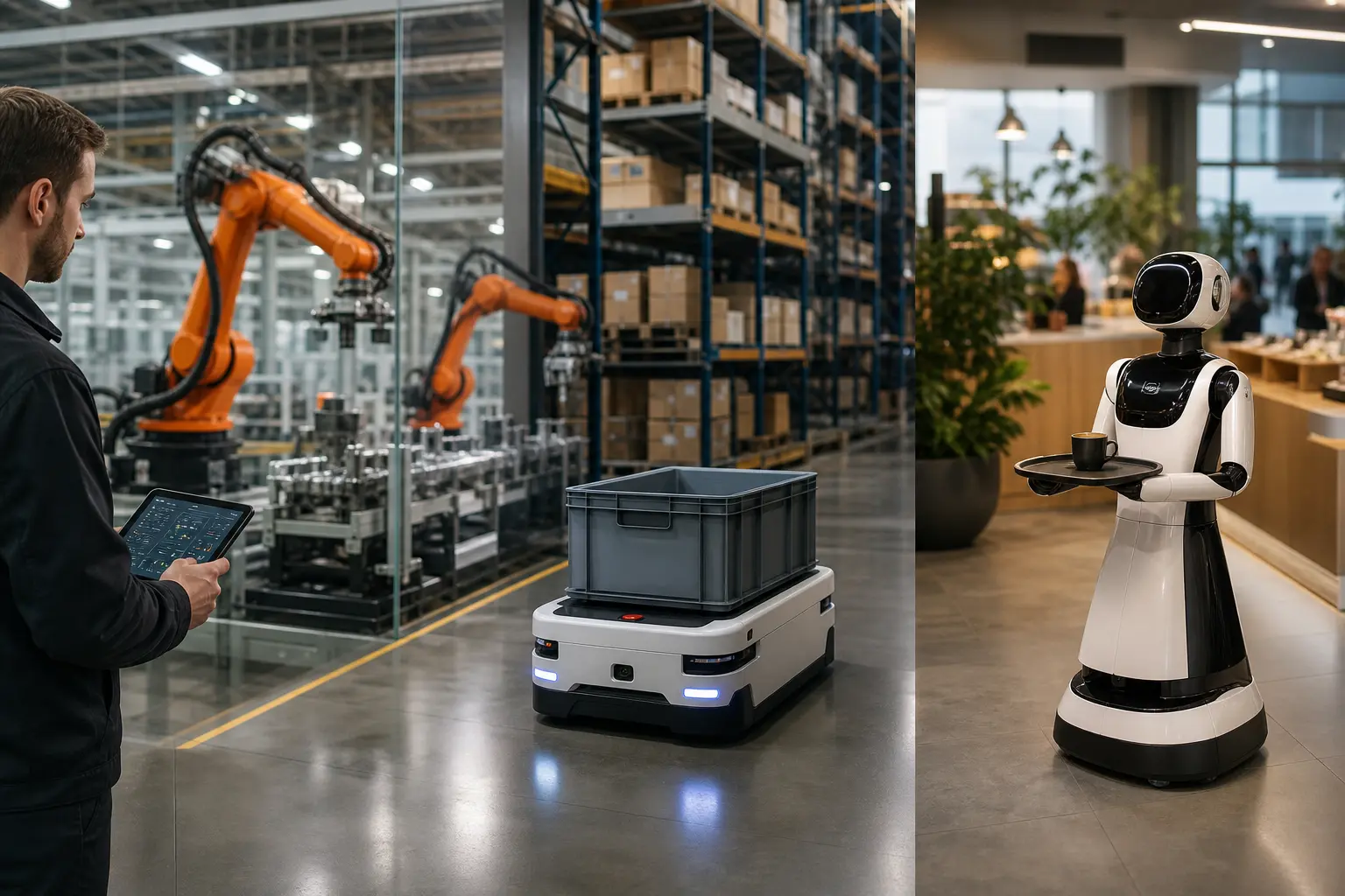 Що таке robotics: як роботи працюють на складах, заводах і в сервісах