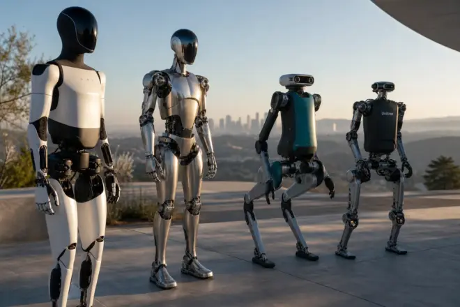 Ринок гуманоїдних роботів: Tesla Optimus, Figure AI, Agility Robotics і Unitree