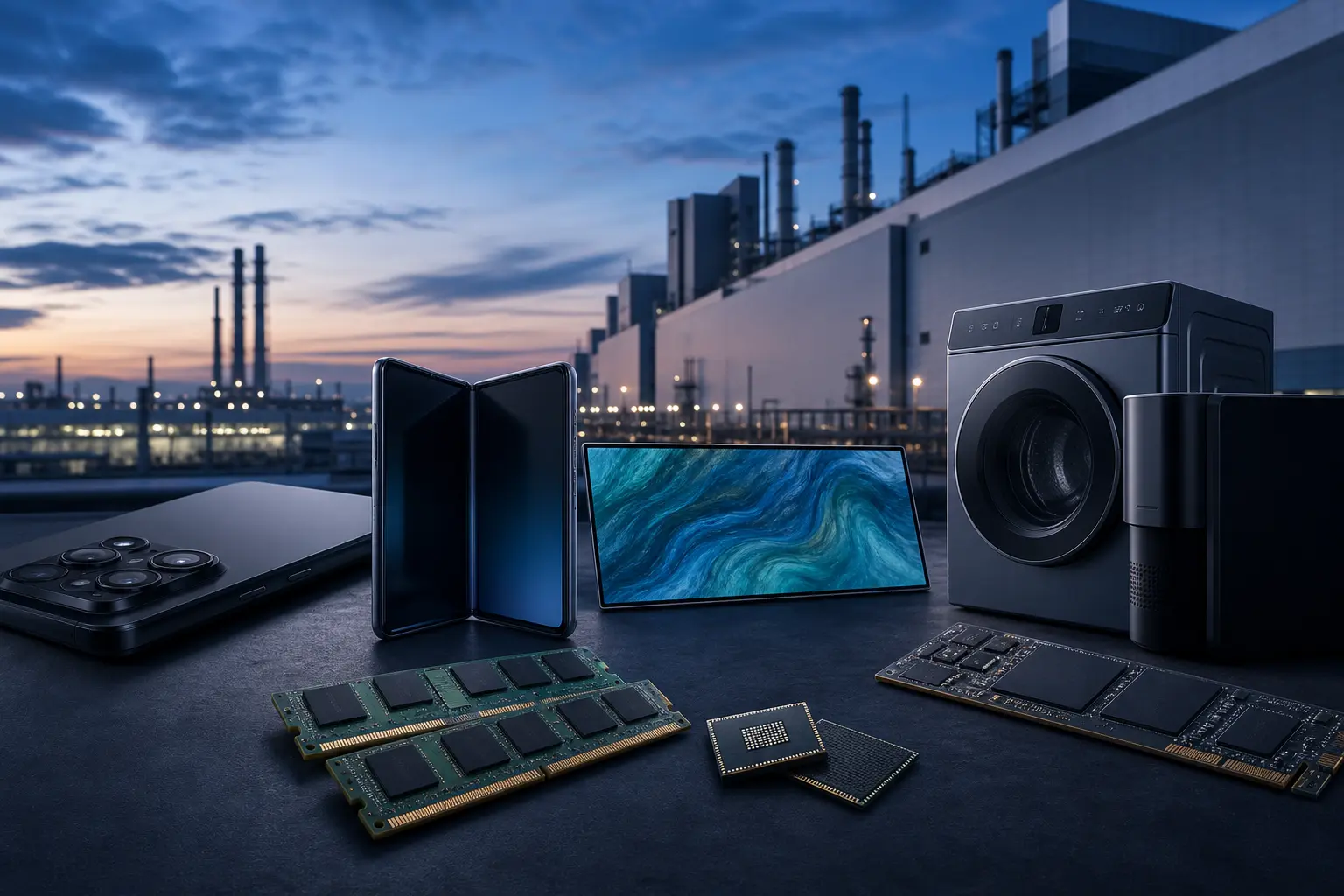 Samsung Electronics: як пам'ять, дисплеї і електроніка поєднані в одній групі