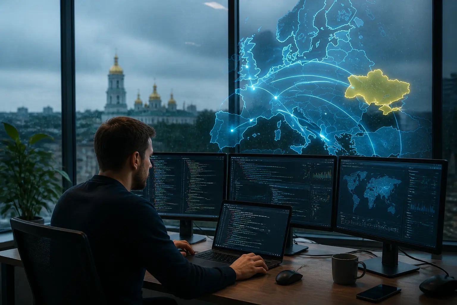 ИТ-услуги и деловые услуги в торговле Украины с ЕС