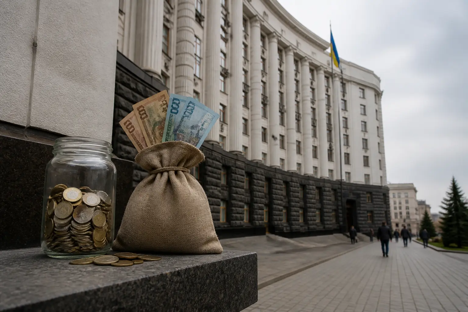Будівля міністерства фінансів, яке управляє доходами та видатками бюджету