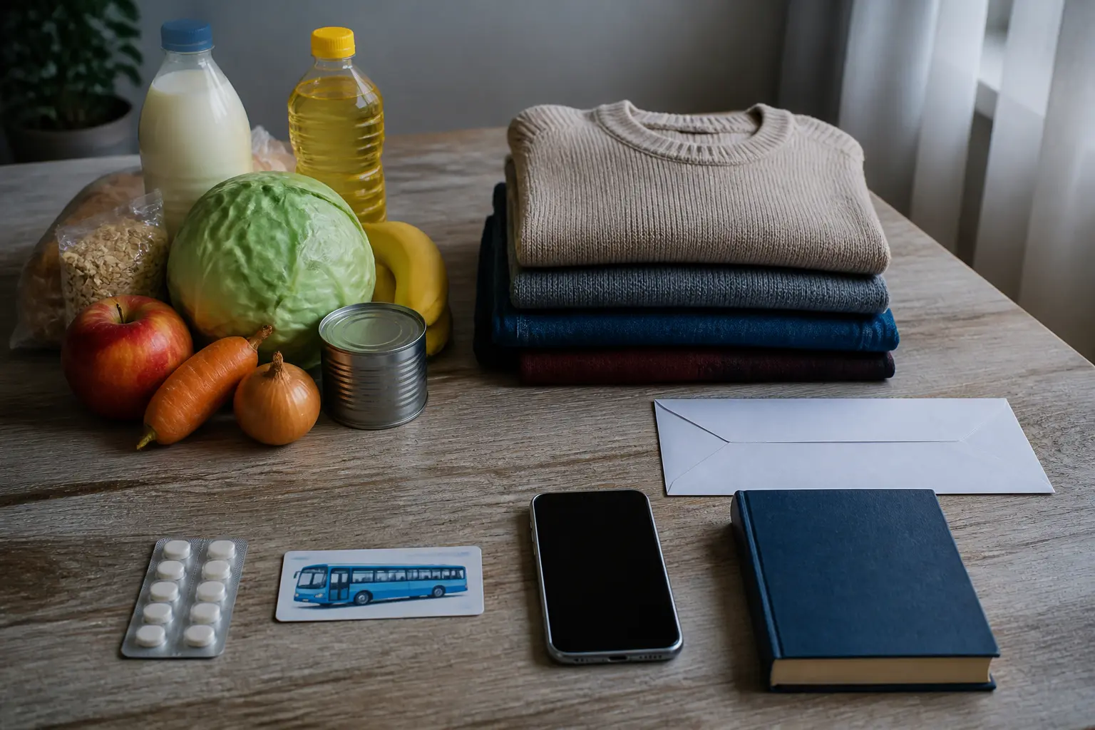Продукти, одяг, ліки, транспорт і зв’язок як категорії витрат