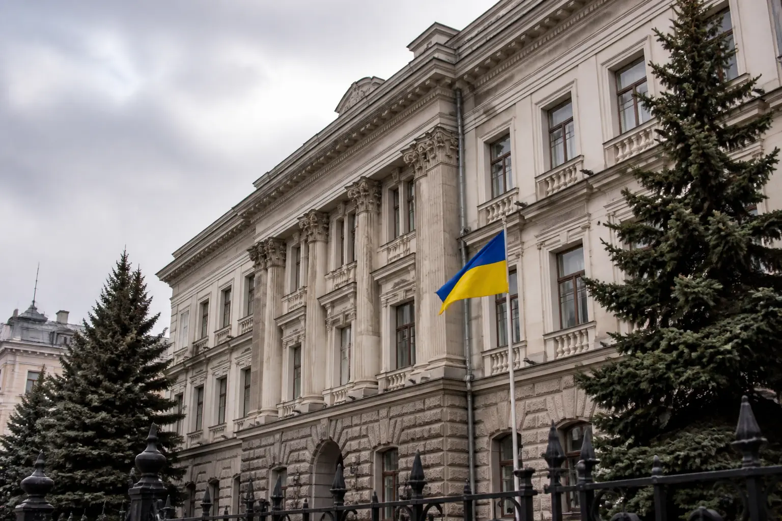 Будівля центрального банку, який встановлює фіксований курс