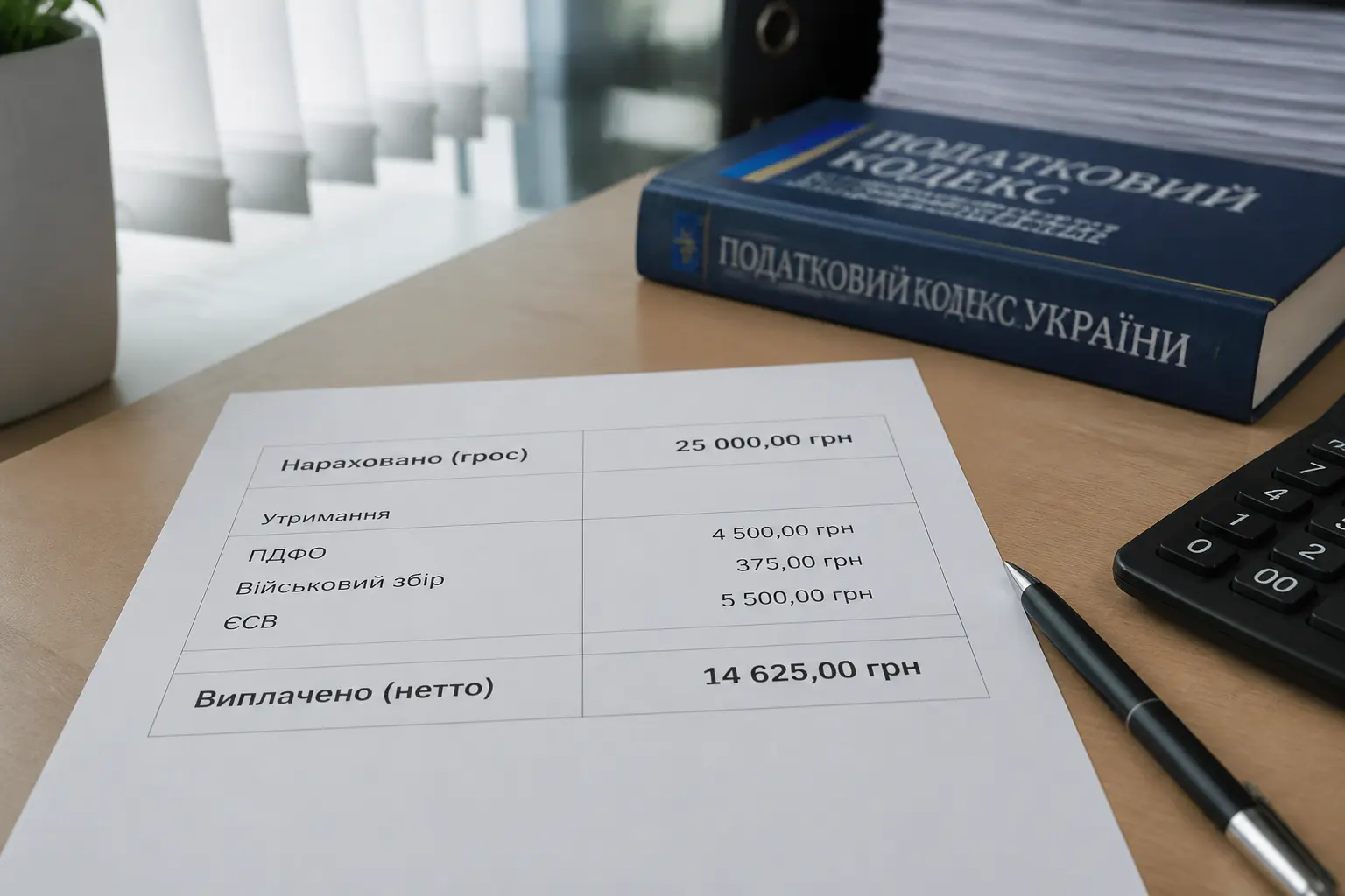 Сравнение номинальной и чистой зарплаты с учётом налогов