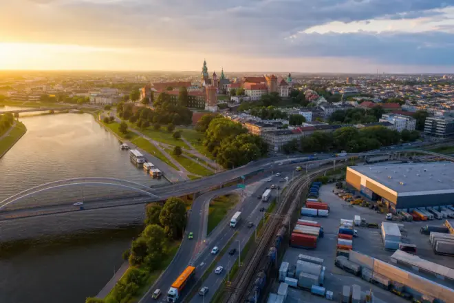 Краків: як працює економіка міста, ключові галузі, транспорт і його роль у Польщі