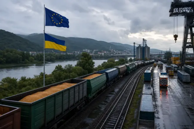 Залізничний експорт України до ЄС: кордони, ширина колії і логістичні вузли