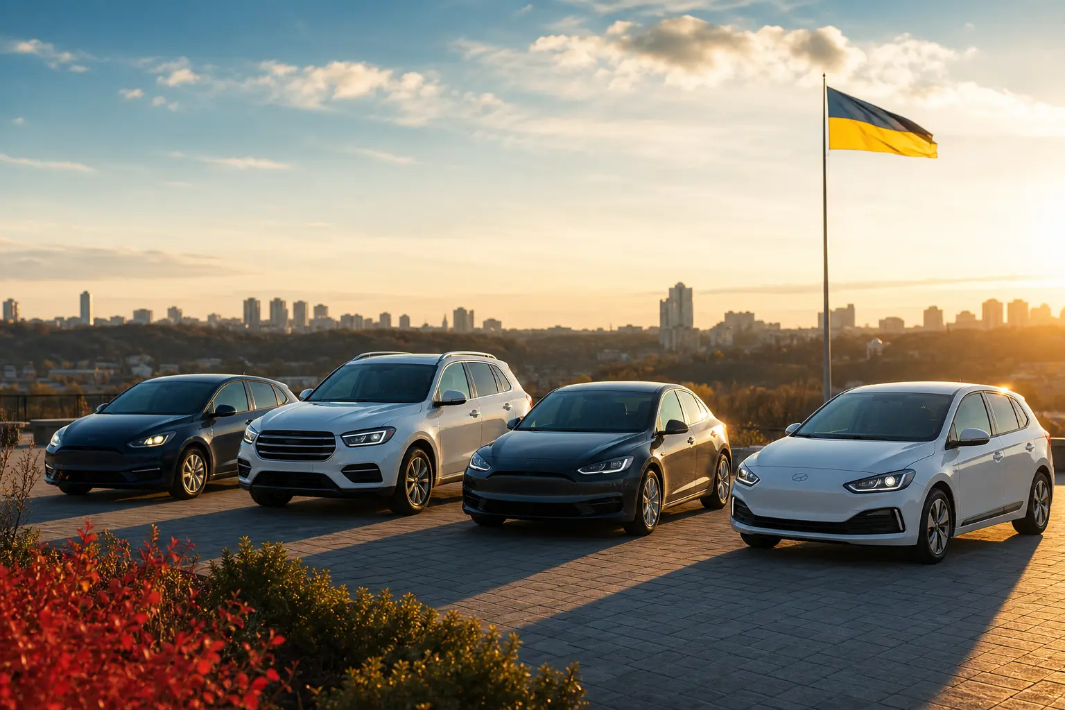 Імпорт вживаних авто в Україну за типом пального: бензин, дизель, електро, гібрид