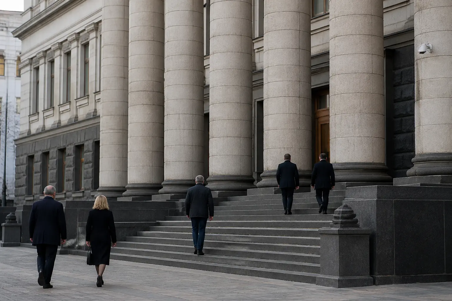 Будівля міністерства фінансів, що надає державні гарантії