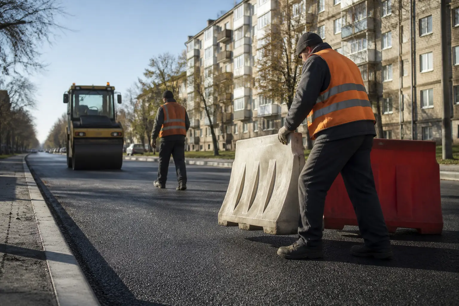 Відремонтована міська дорога як приклад бюджетних видатків