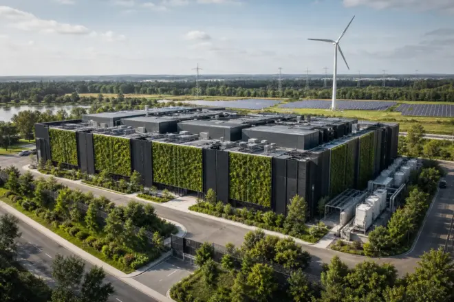 Що таке green data center: як дата-центри працюють з енергією і охолодженням