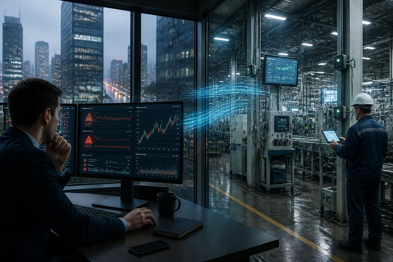 Застосування real-time analytics у фінансах та виробництві