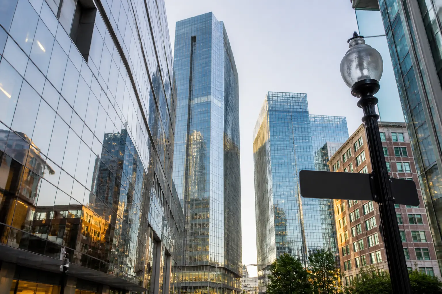 Сучасний фінансовий район Бостона, де розташована штаб-квартира State Street