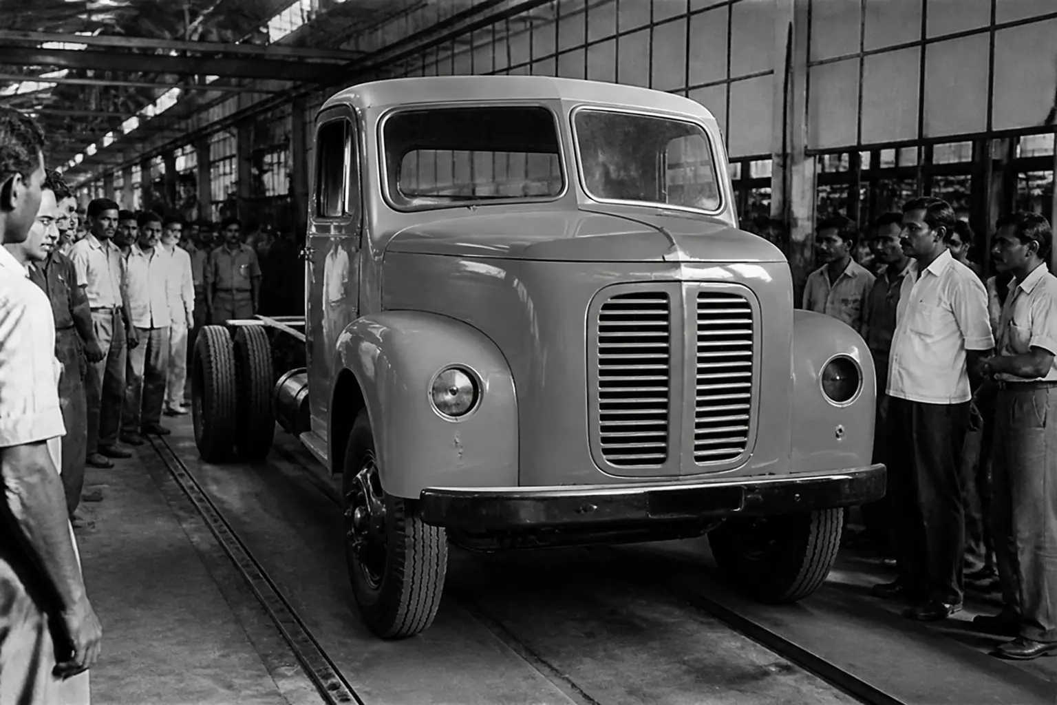 Первый грузовик Tata, г1954