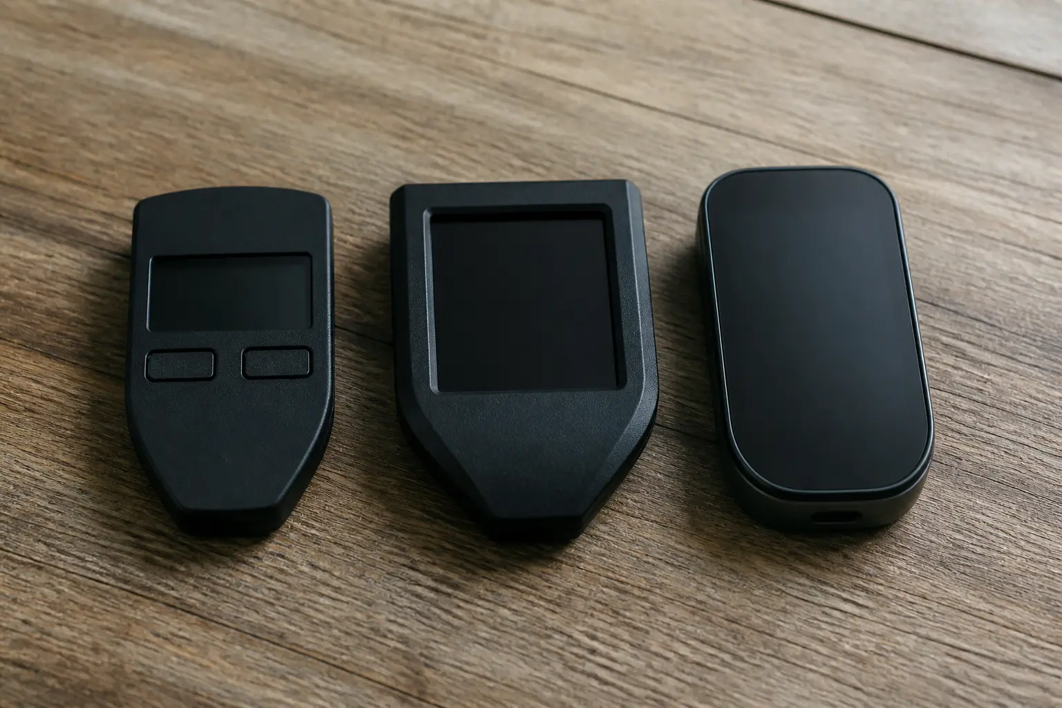 Поколения аппаратных кошельков Trezor