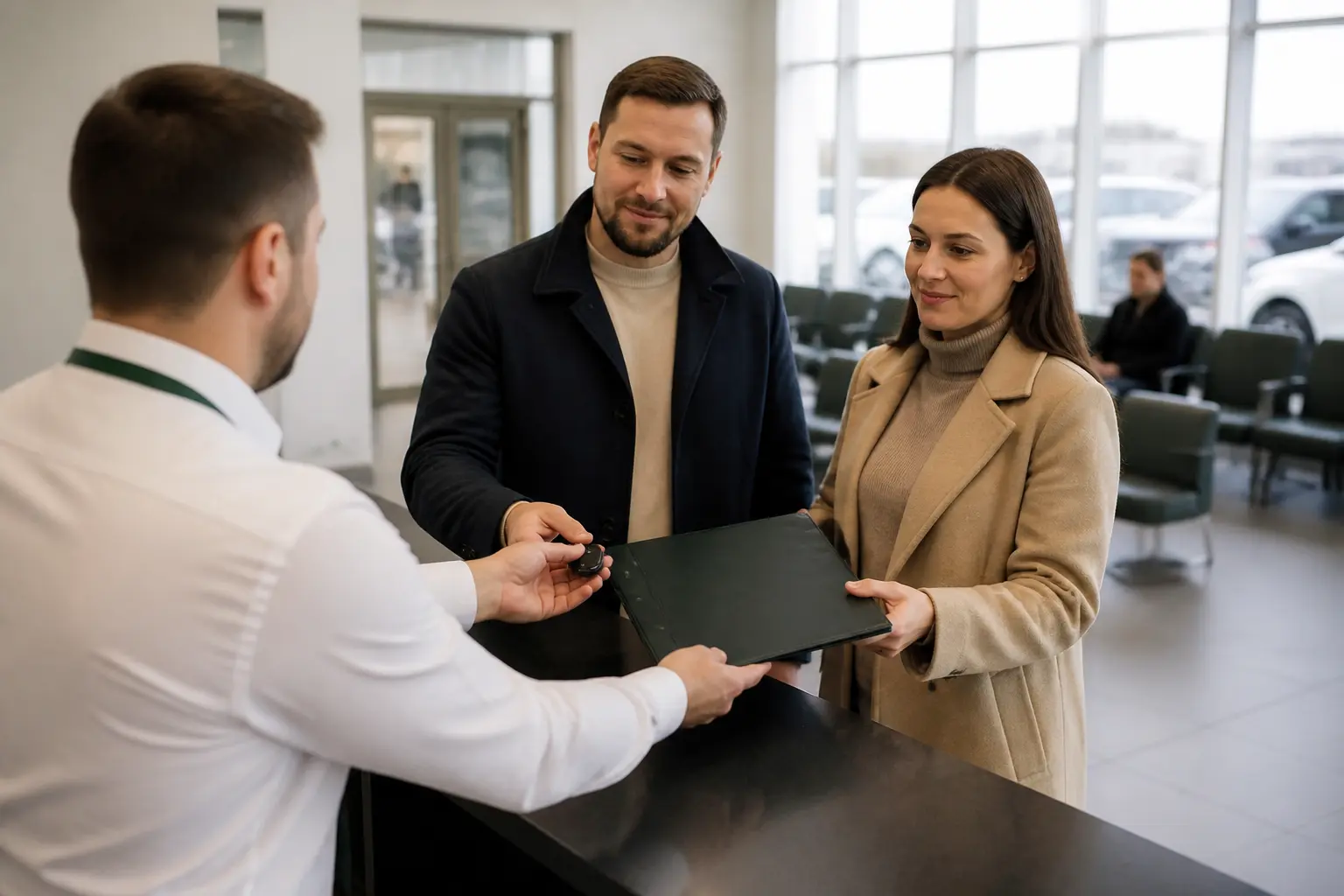 Передача ключів і документів під час реєстрації автомобіля